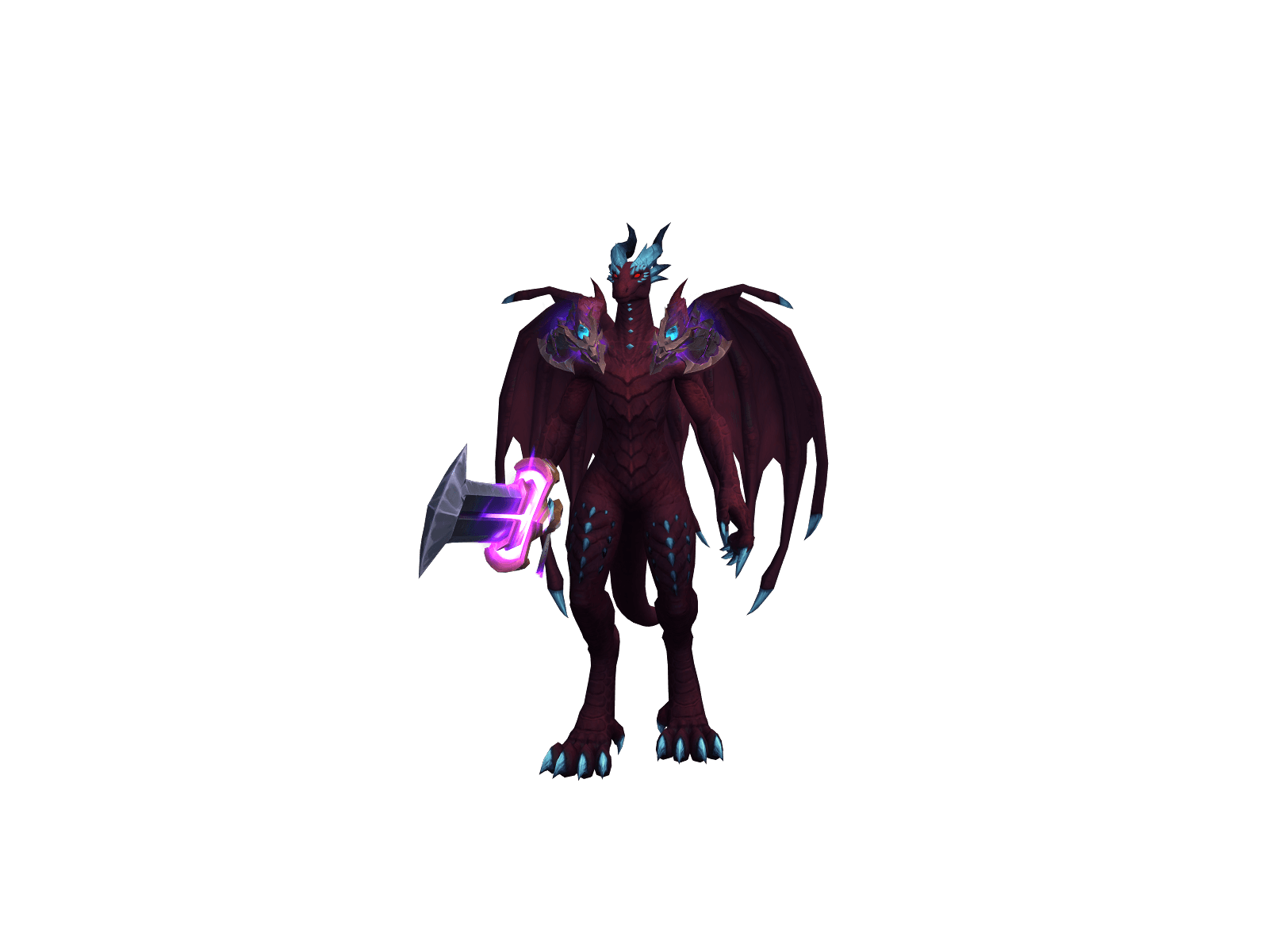 Character render of the top-ranked player