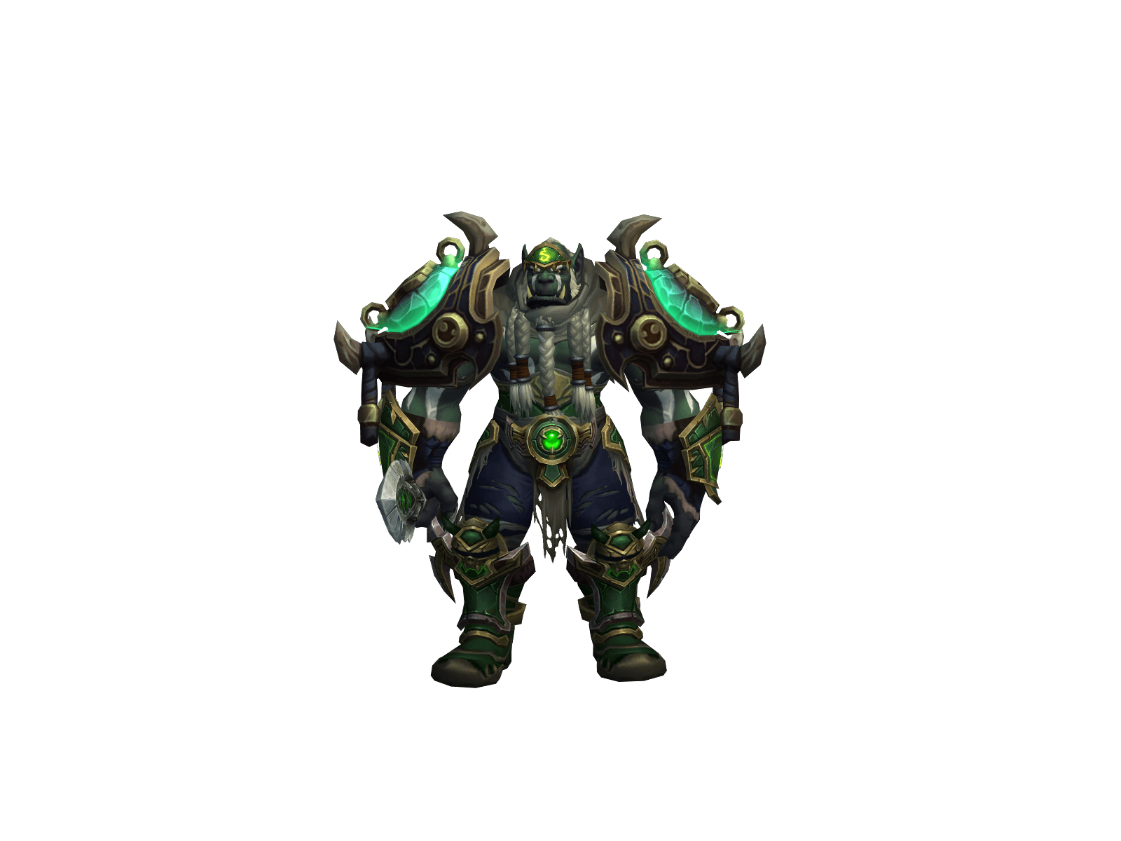 Character render of the top-ranked player
