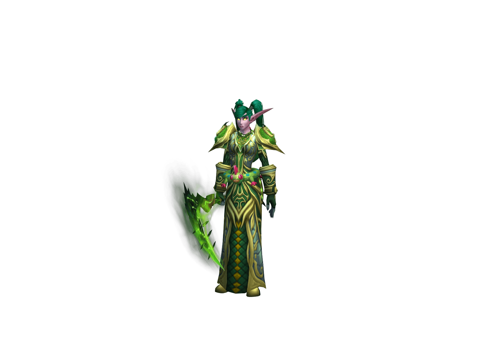 Character render of the top-ranked player