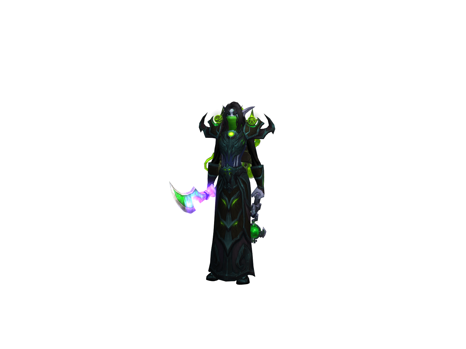 Character render of the top-ranked player