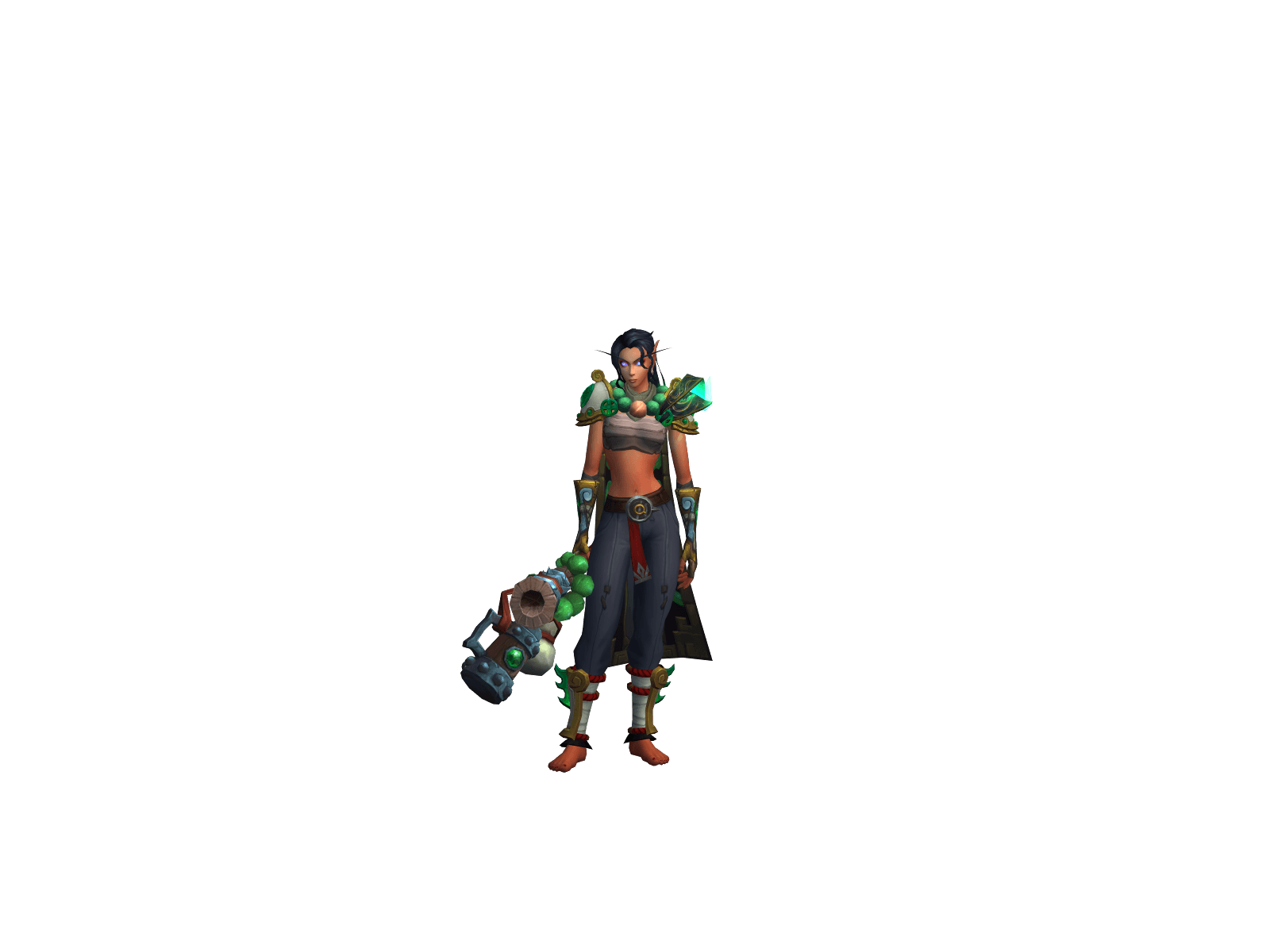 Quiets's character render