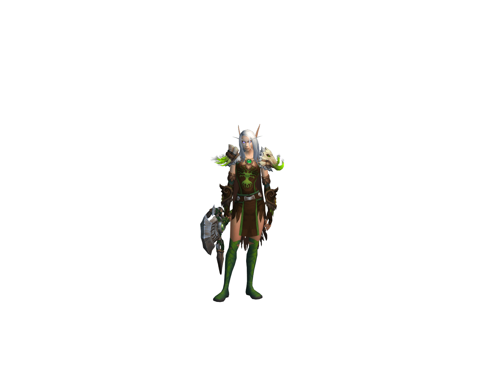 Vujaska's character render