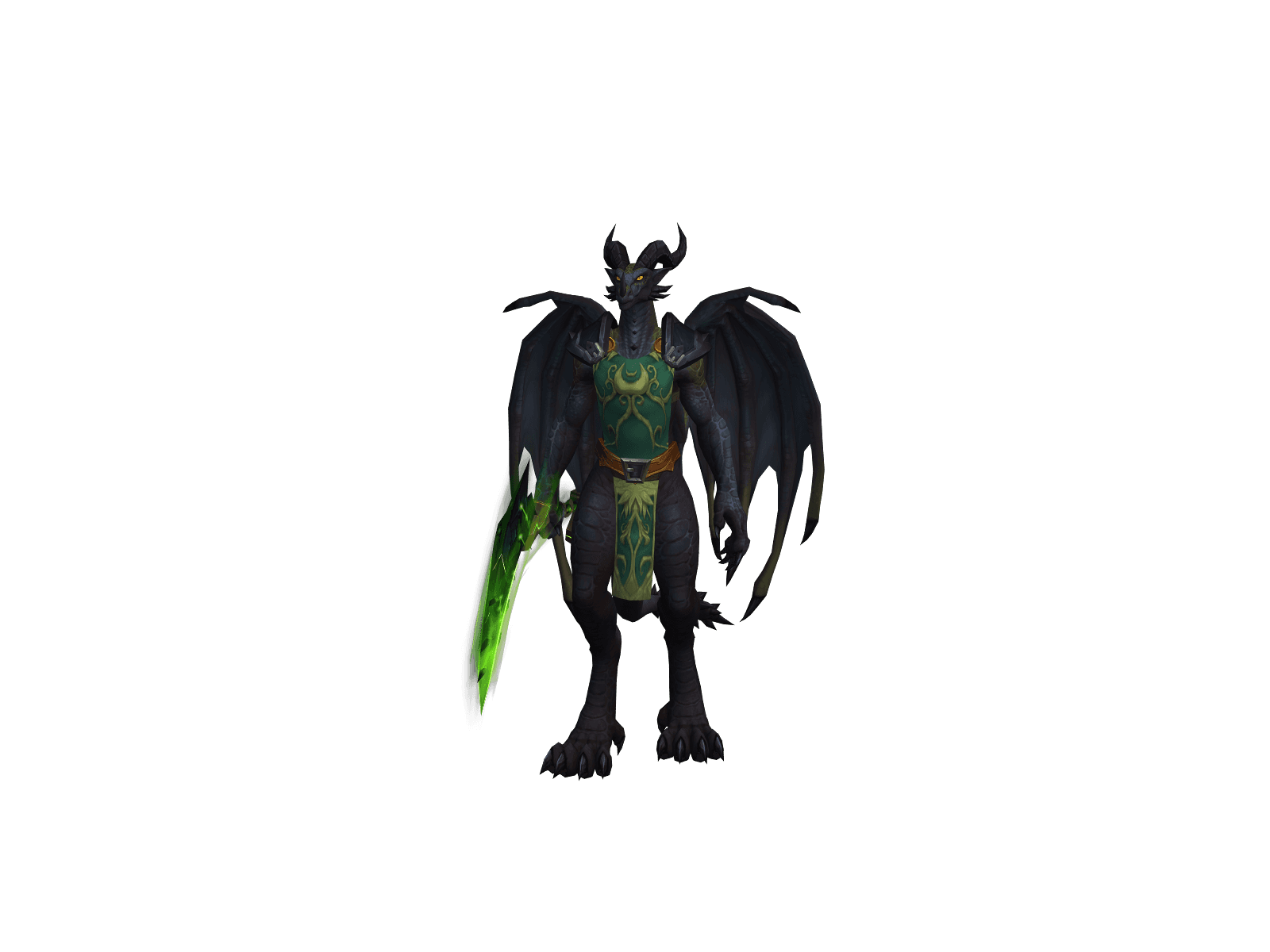 Character render of the top-ranked player