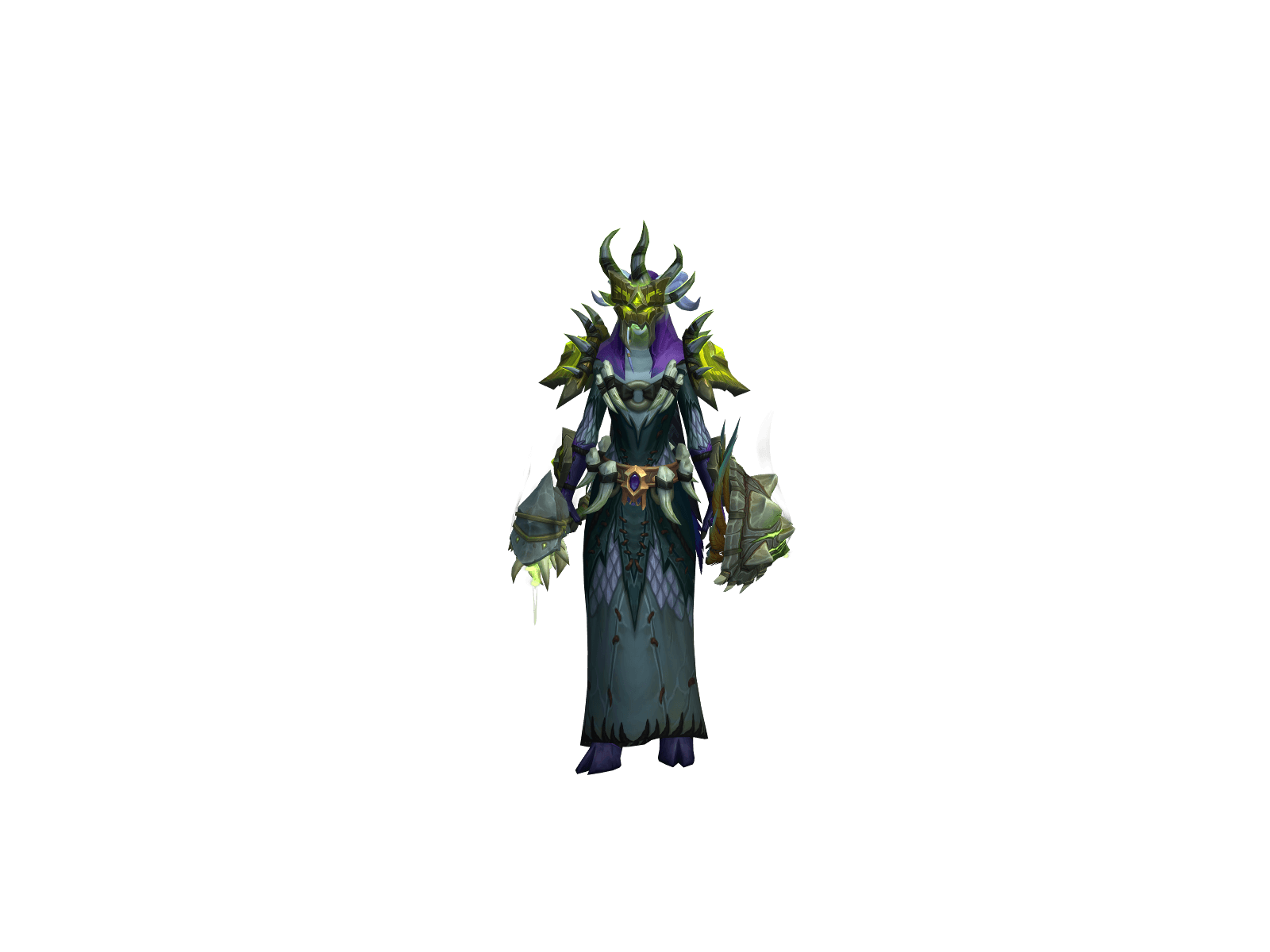 Аломеда's character render