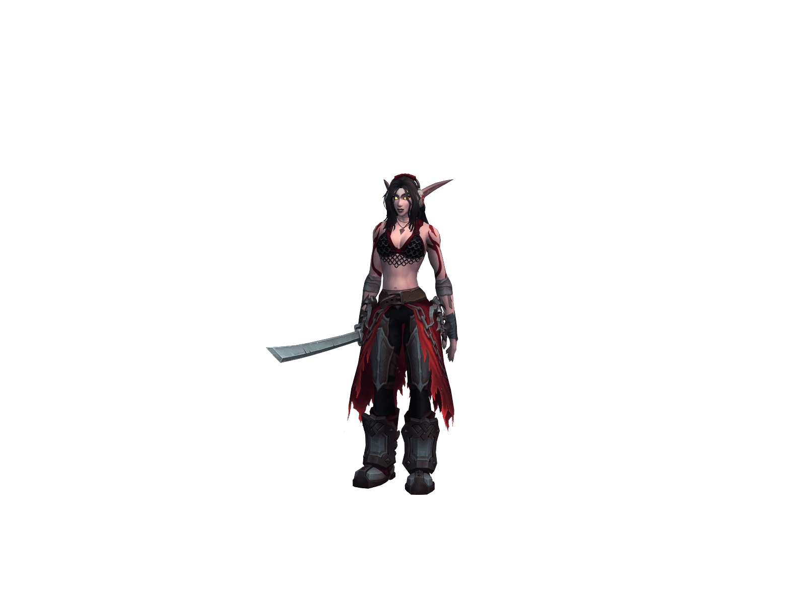 Tavez's character render