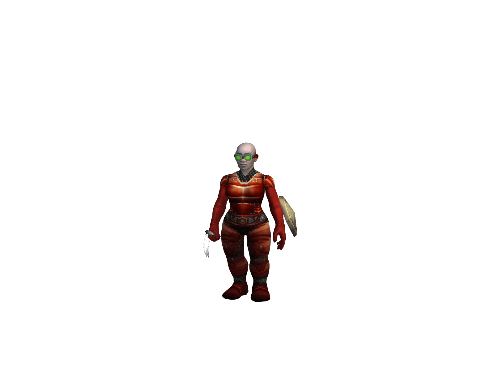 Jack's character render