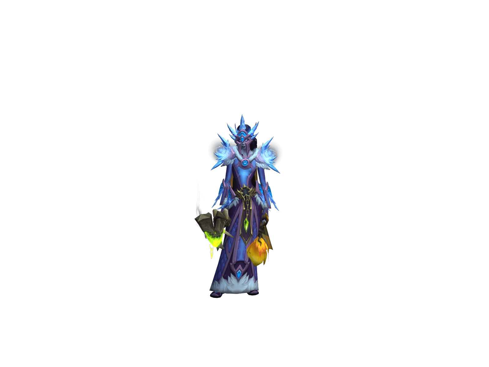 Character render of the top-ranked player