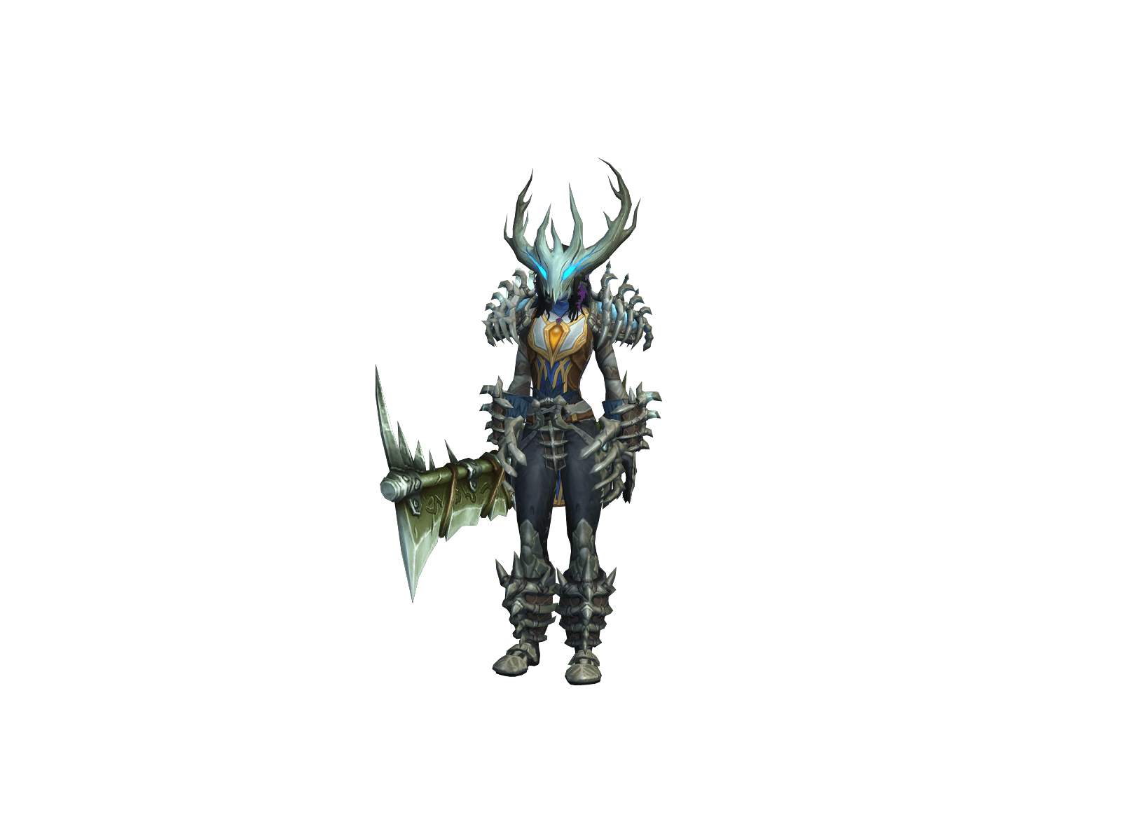 Character render of the top-ranked player