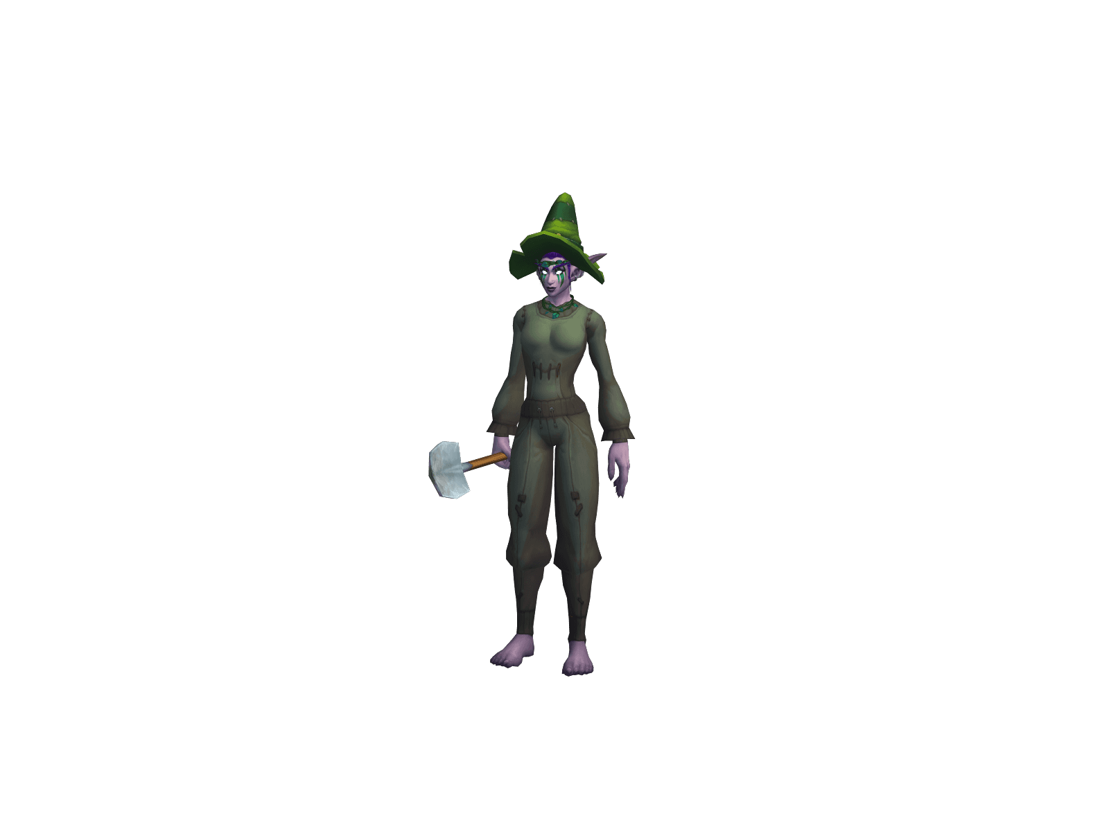 Scaricat's character render