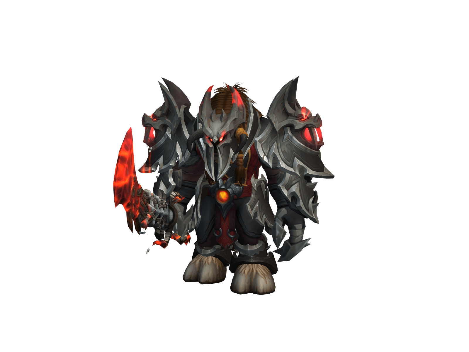 Blízna's character render