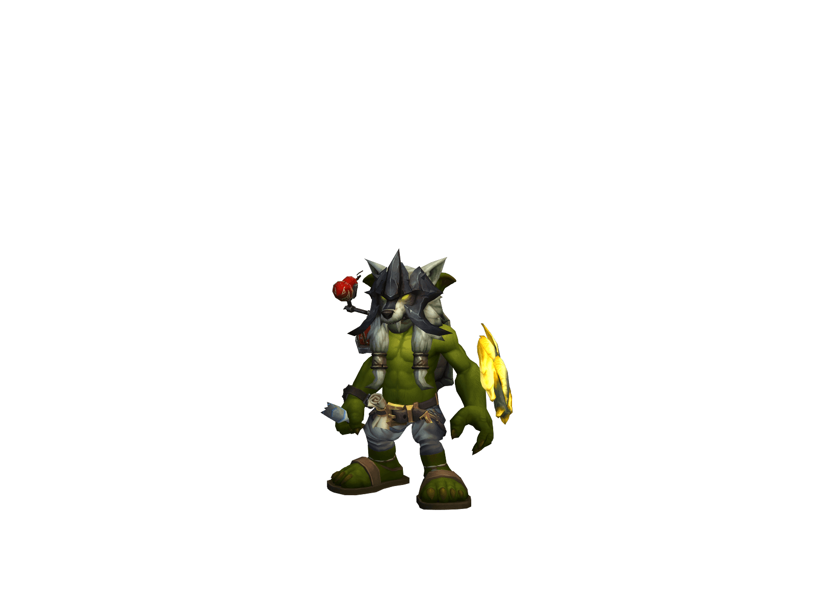 Kameokami's character render