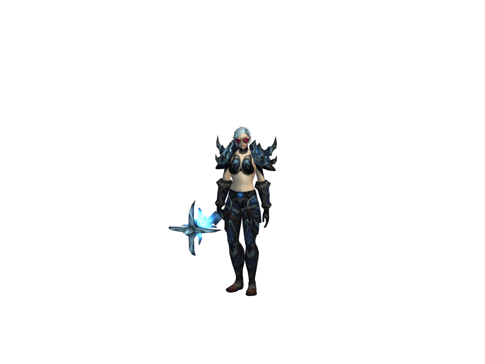 Character render of the top-ranked player