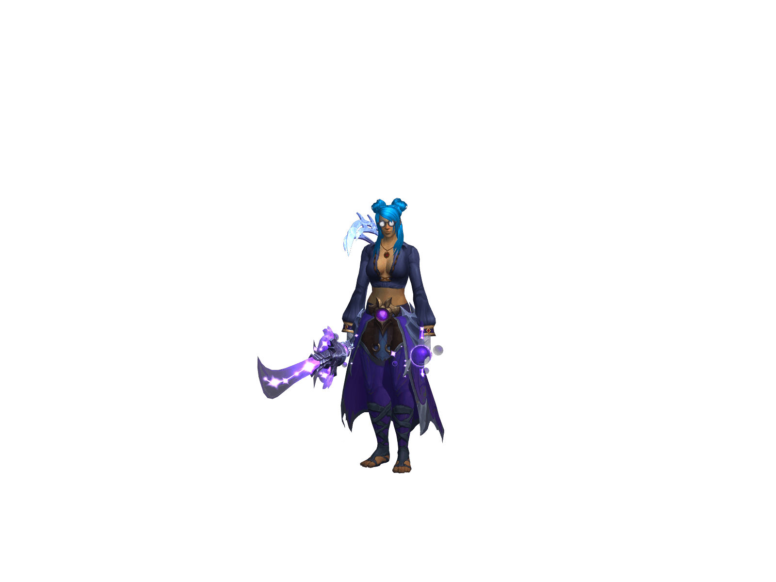 Character render of the top-ranked player