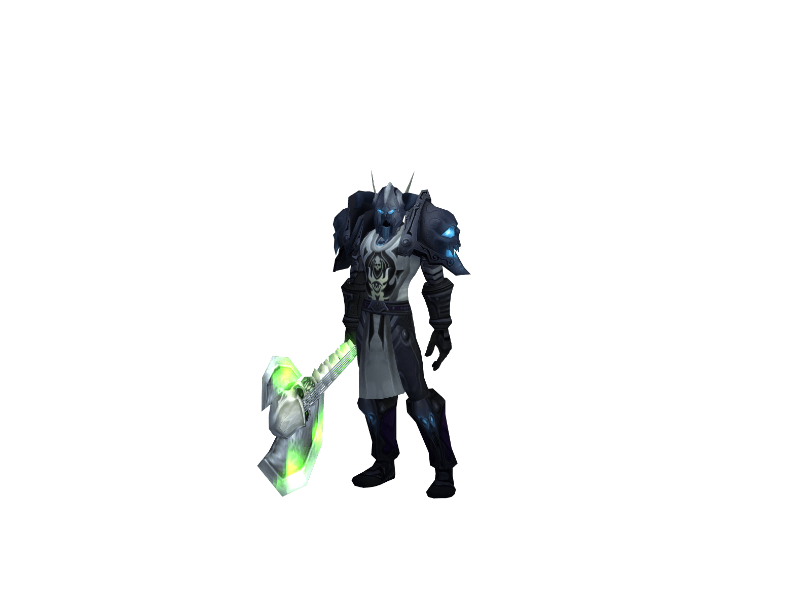 Character render of the top-ranked player