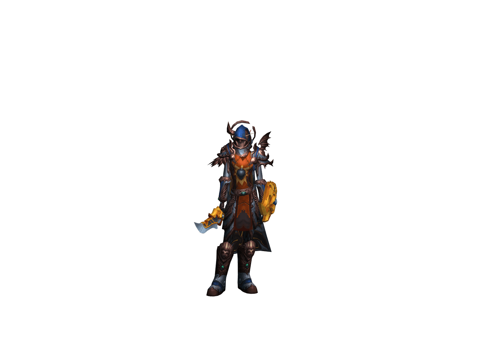 Caerá's character render