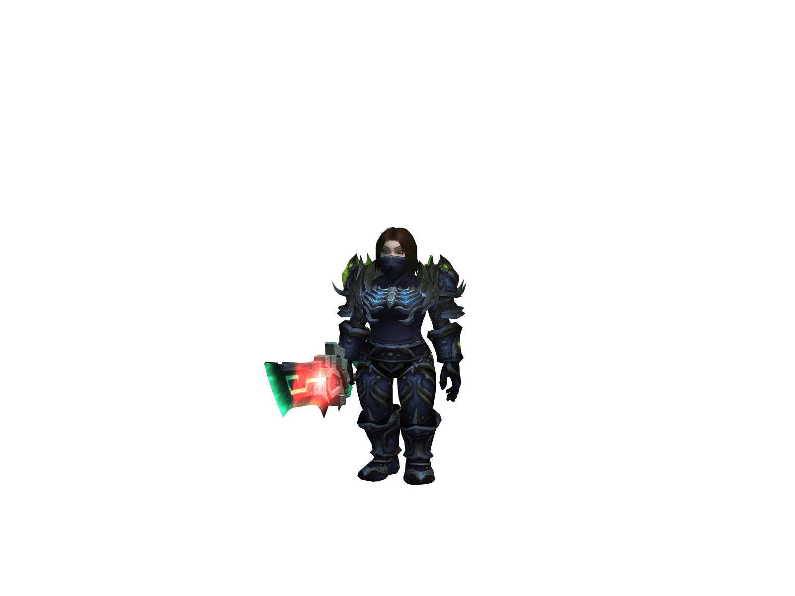 Character render of the top-ranked player