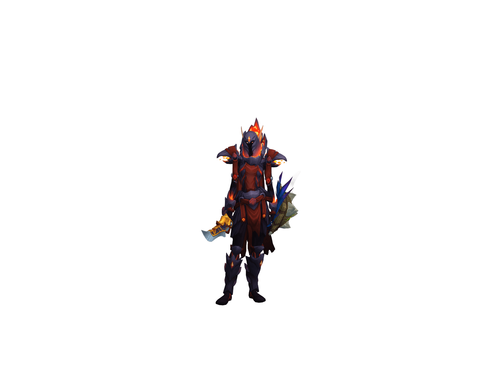 Dinopala's character render