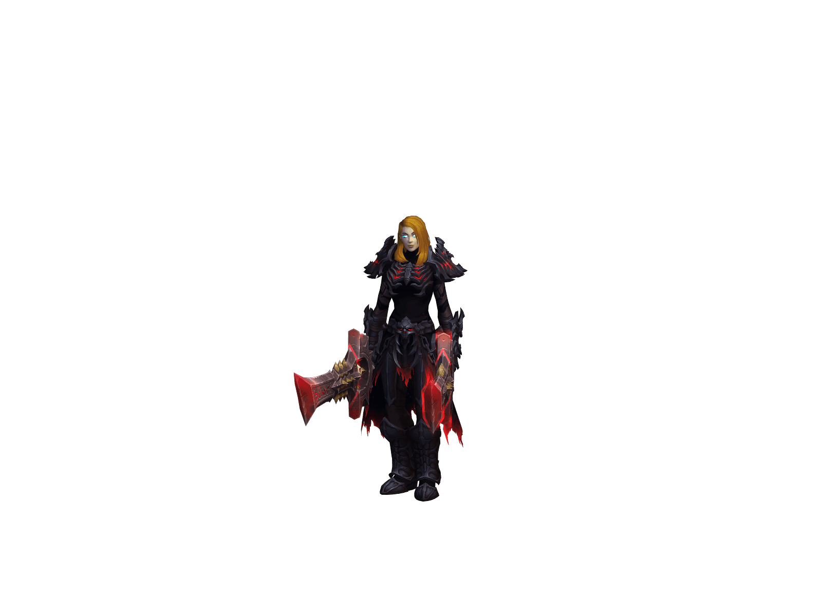 Niakín's character render