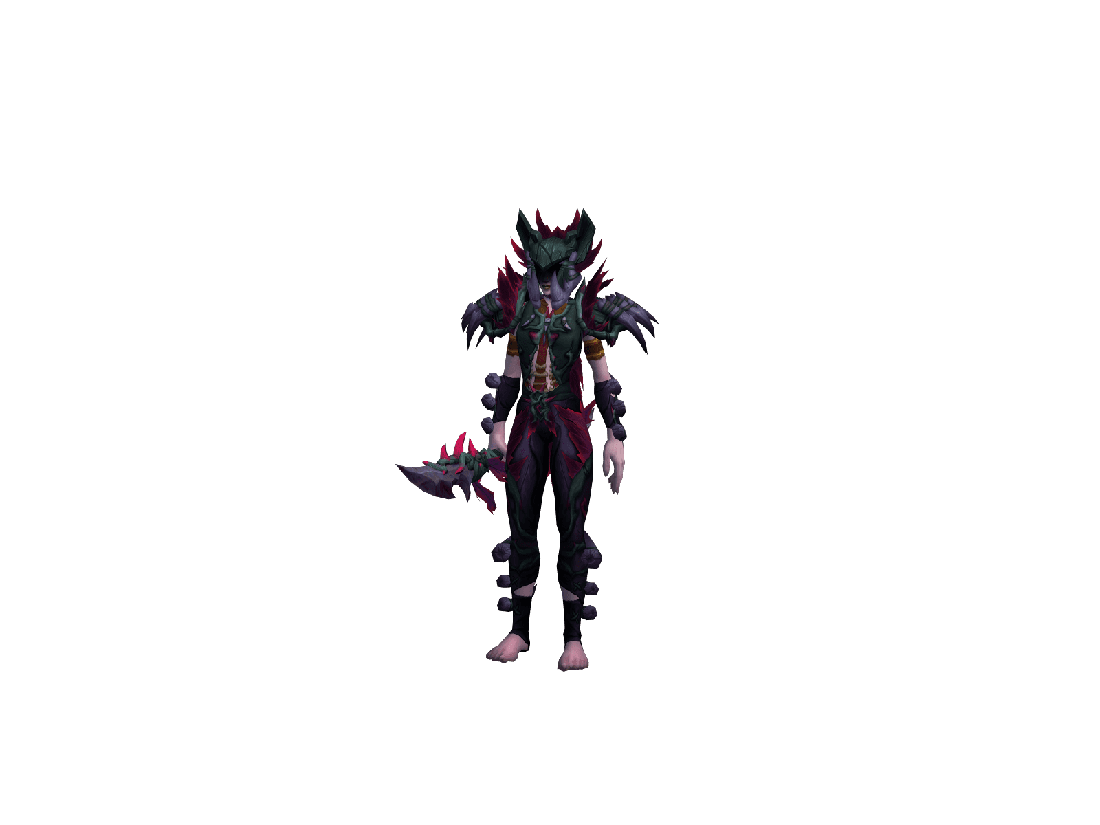 Almo's character render