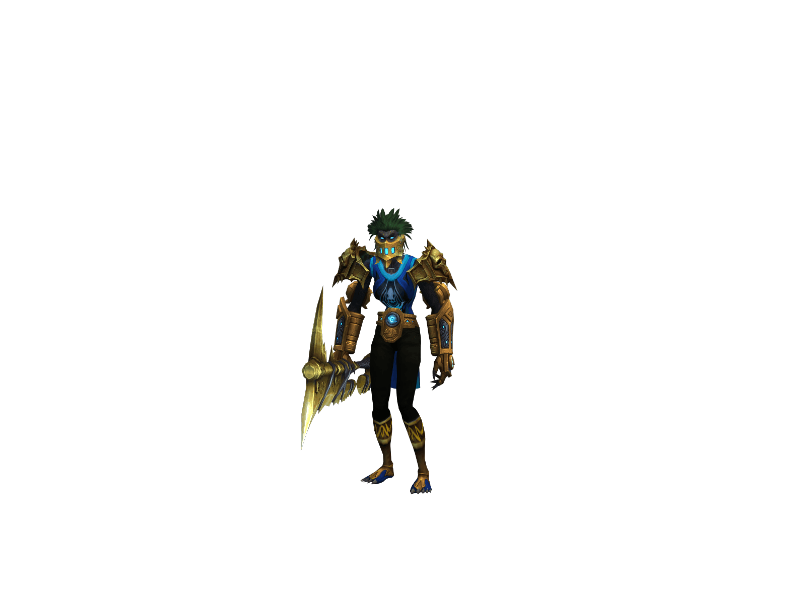 Laughs's character render
