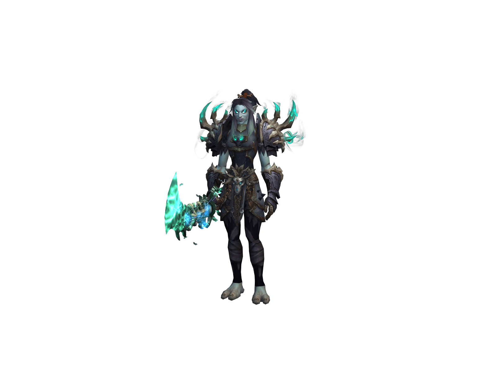 Дефайл's character render