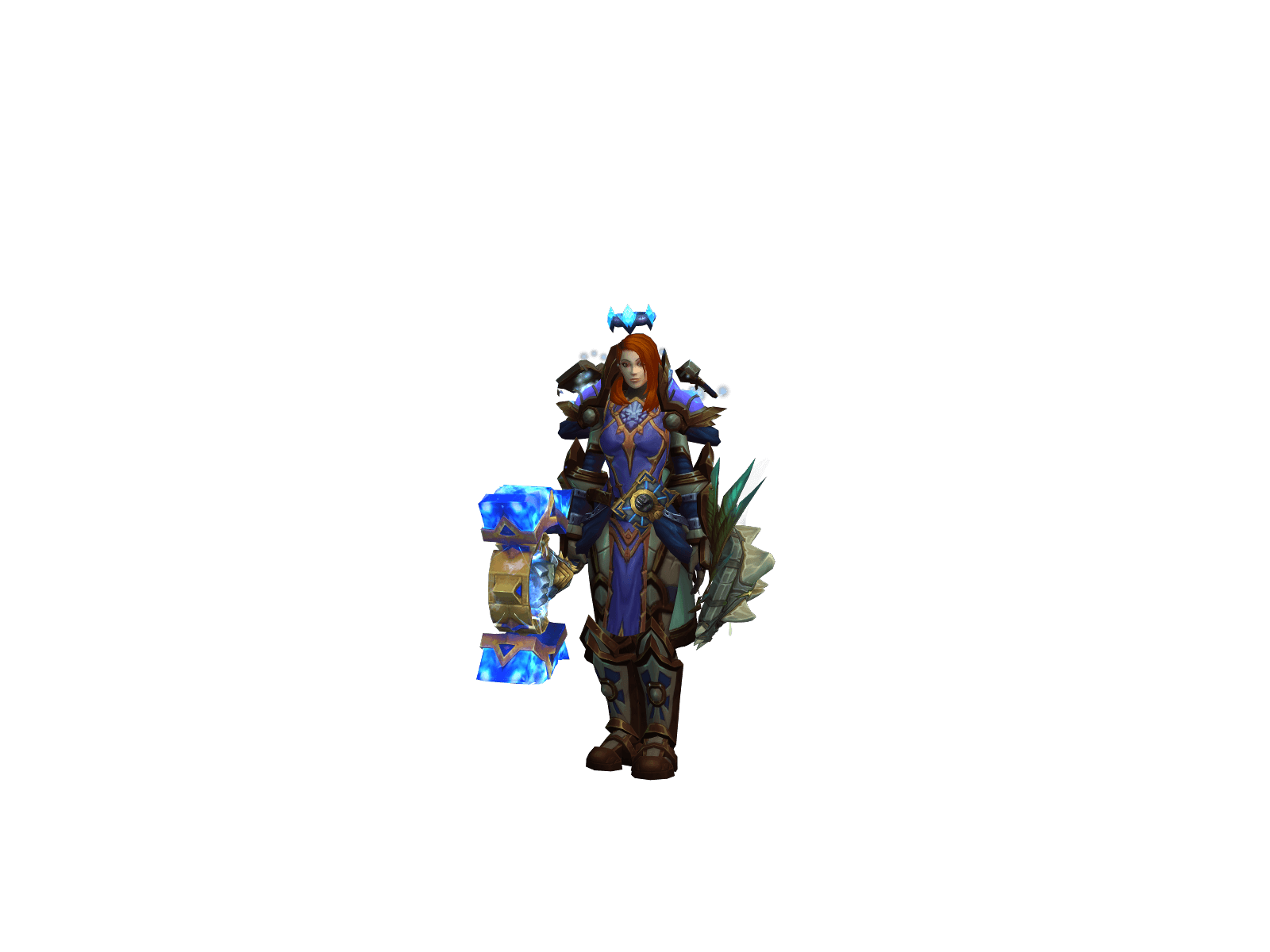 Character render of the top-ranked player