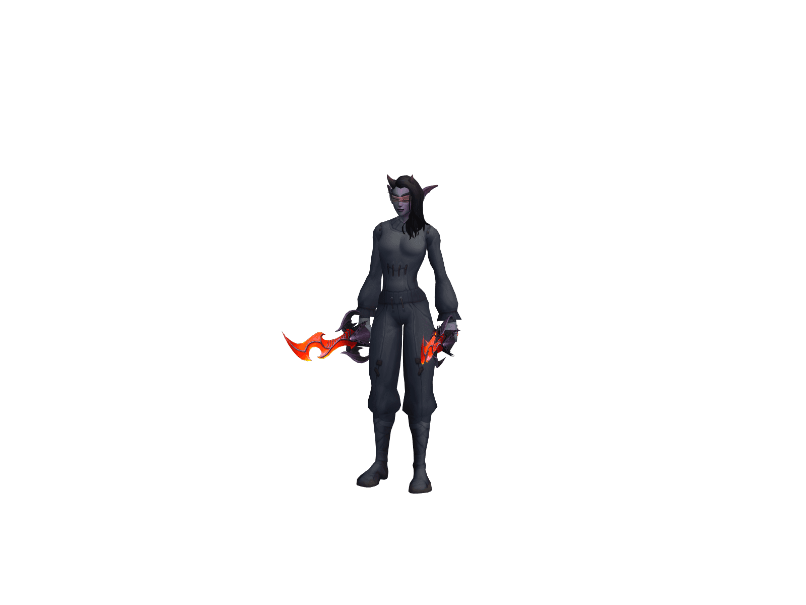 Хищ's character render