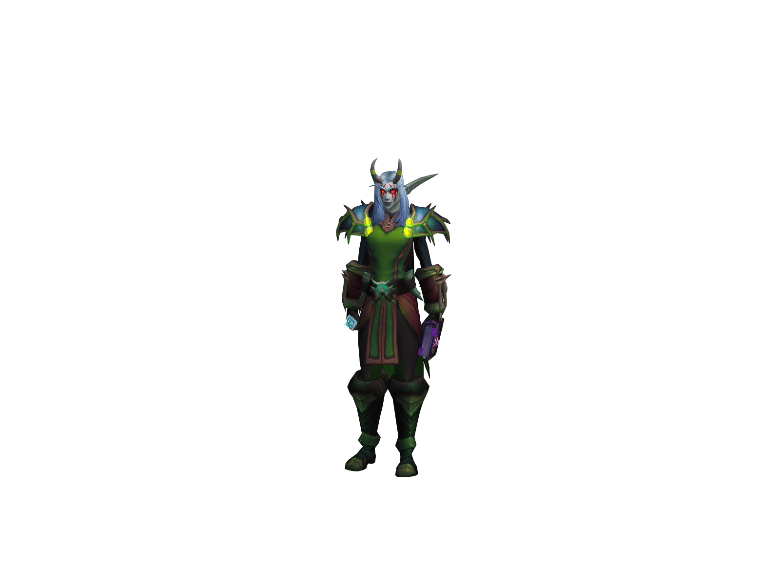 Character render of the top-ranked player