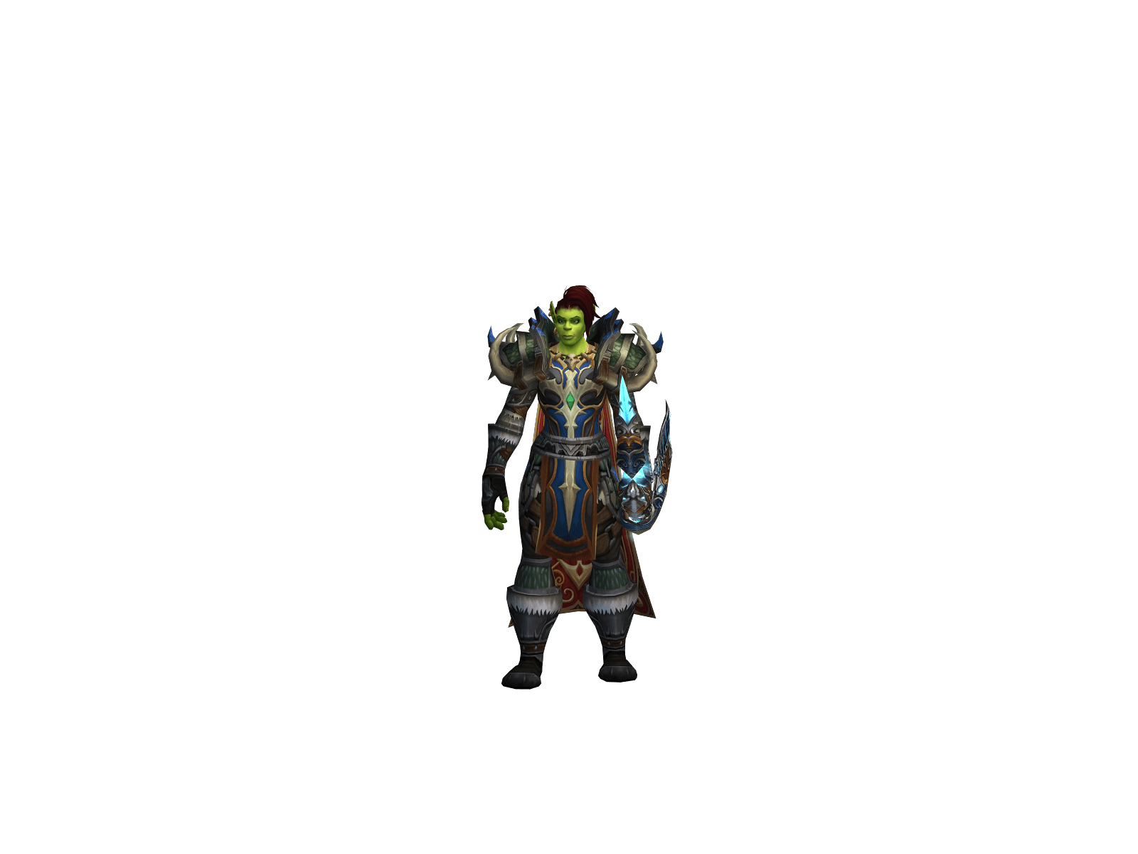 Берх's character render