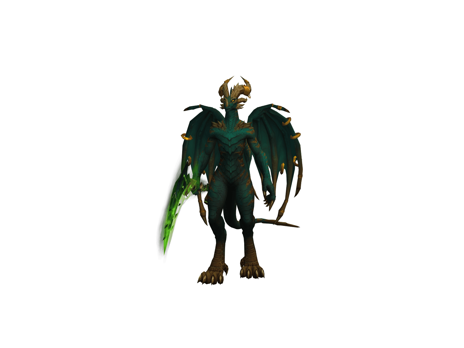 Таксака's character render