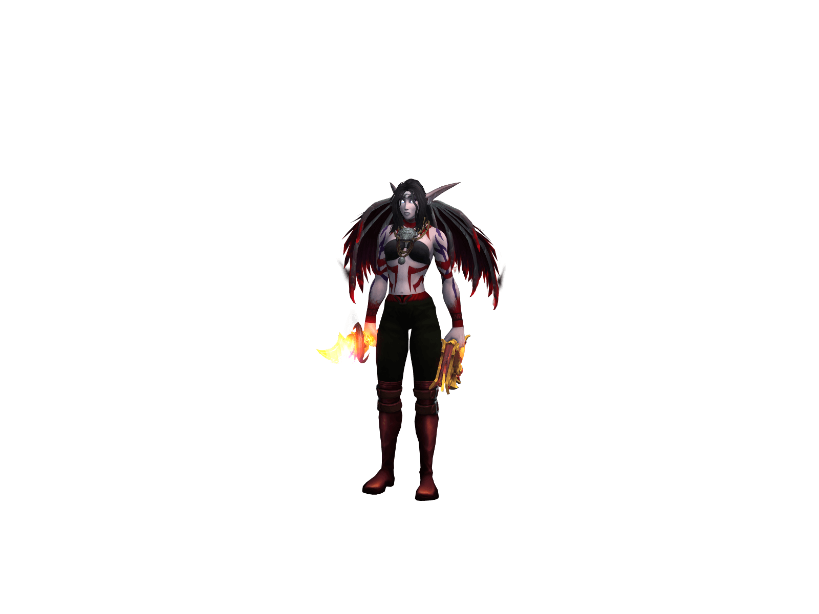 Мэриай's character render