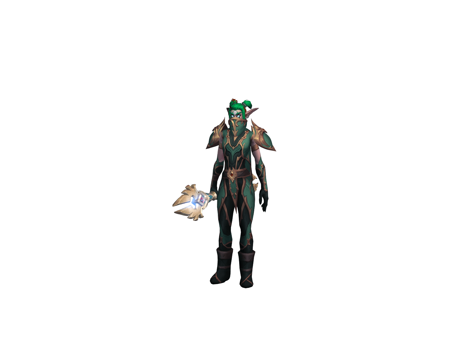 Фляха's character render