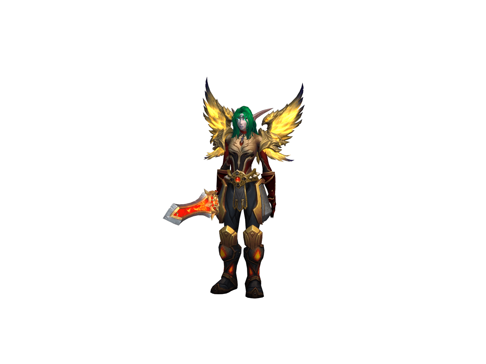 Риоузник's character render