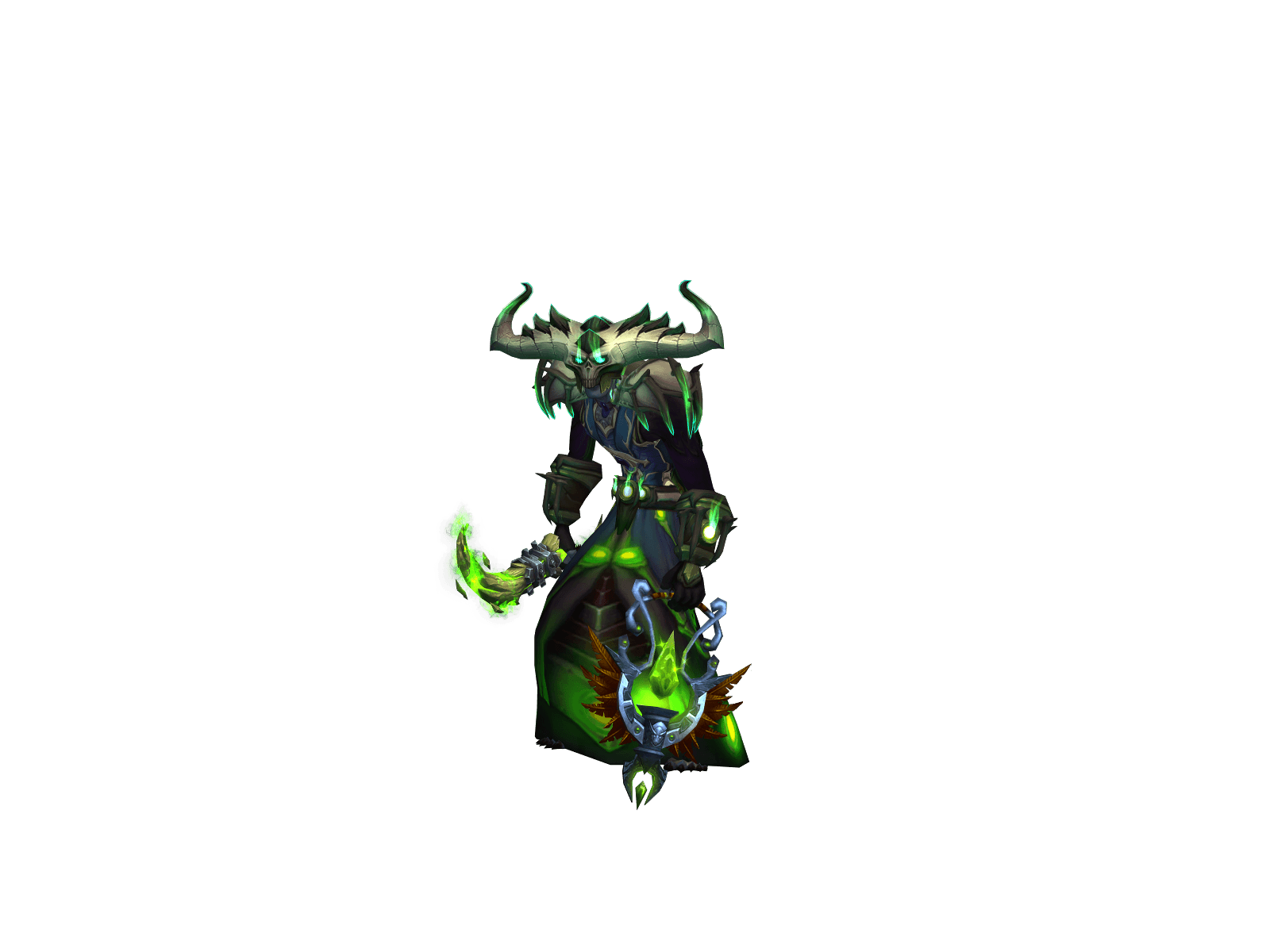 Character render of the top-ranked player