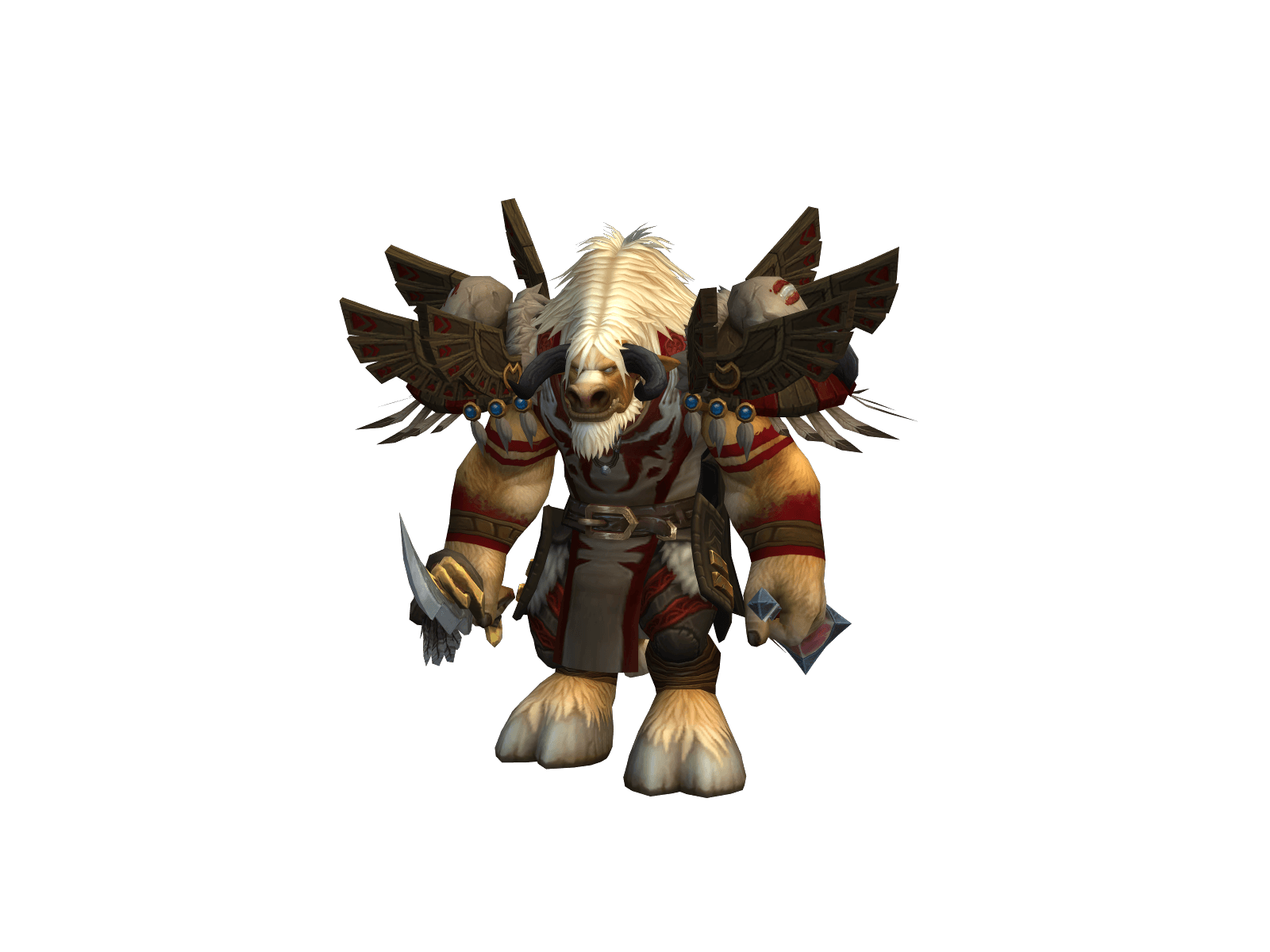 Pyrró's character render