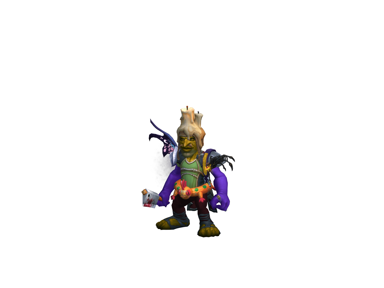 Nïénor's character render