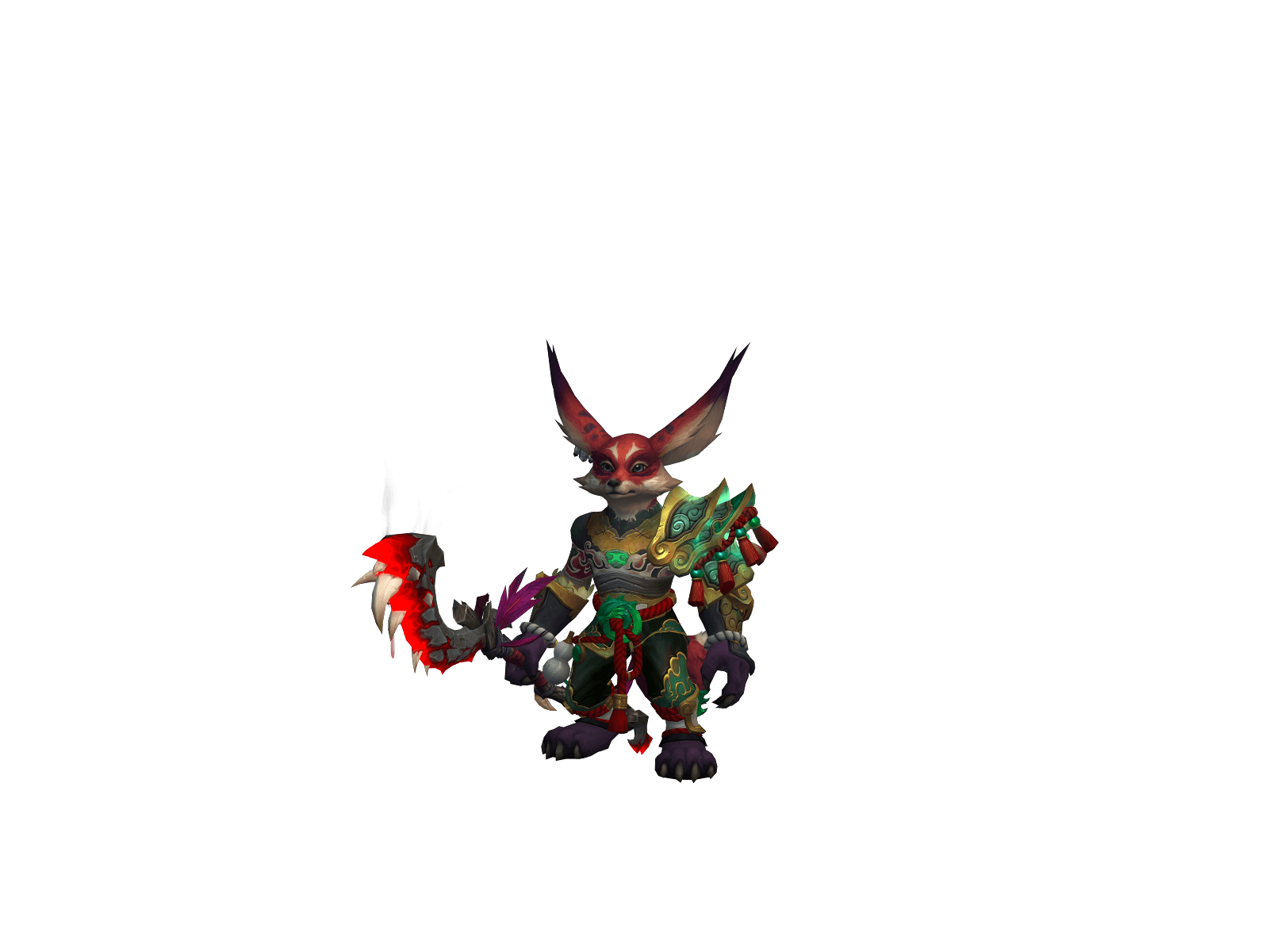 Foxalo's character render