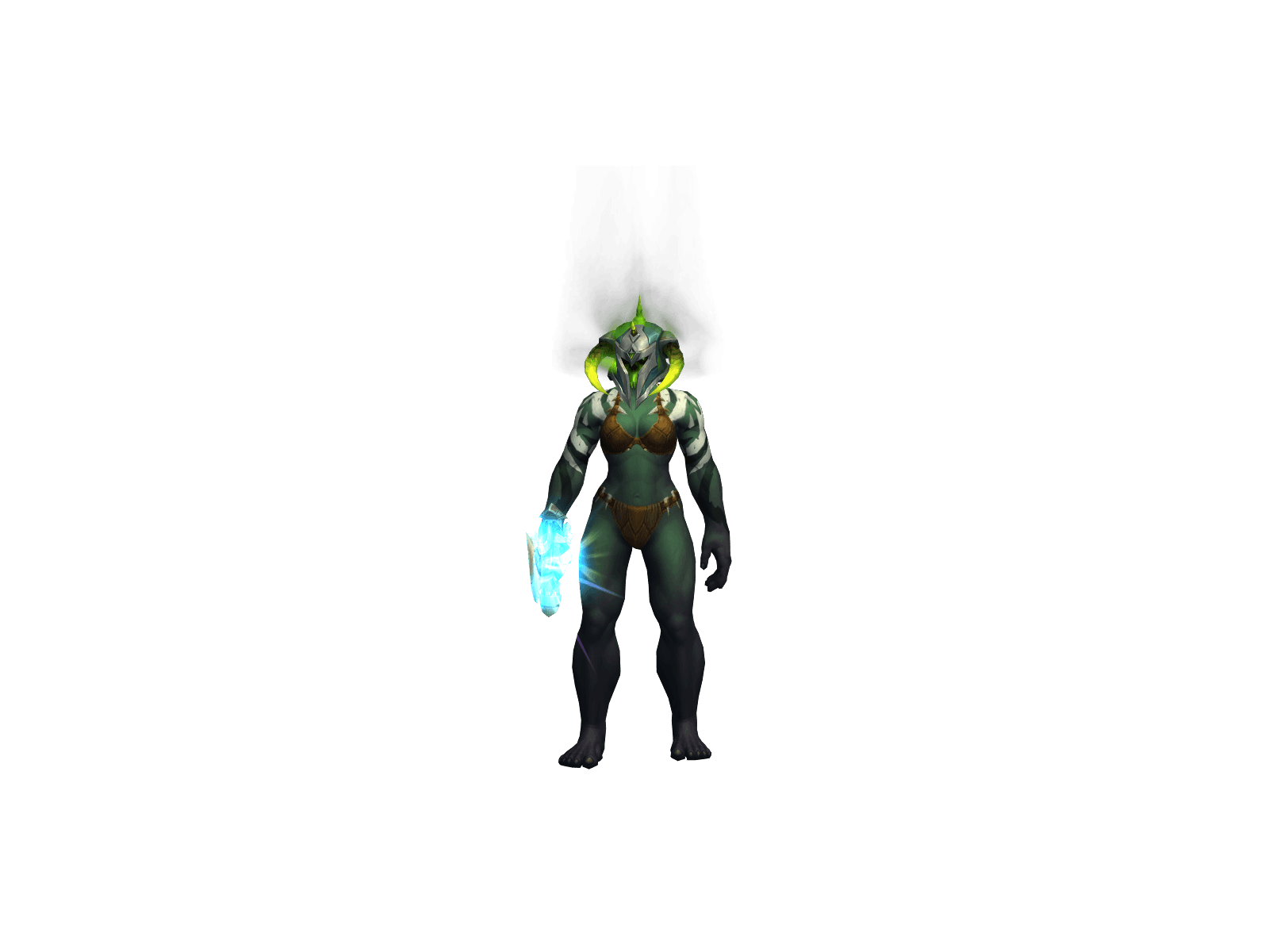 Character render of the top-ranked player