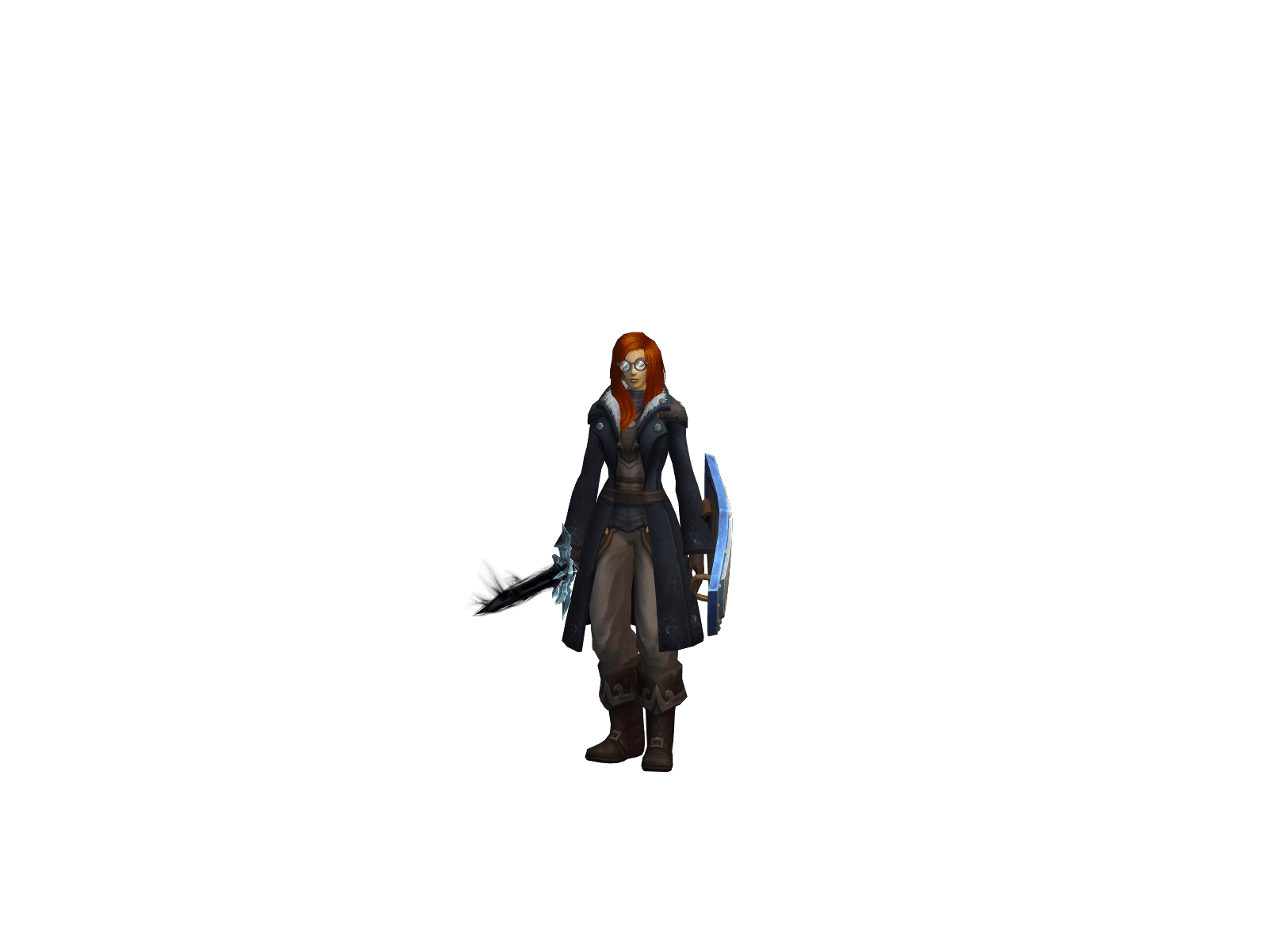 Mokko's character render