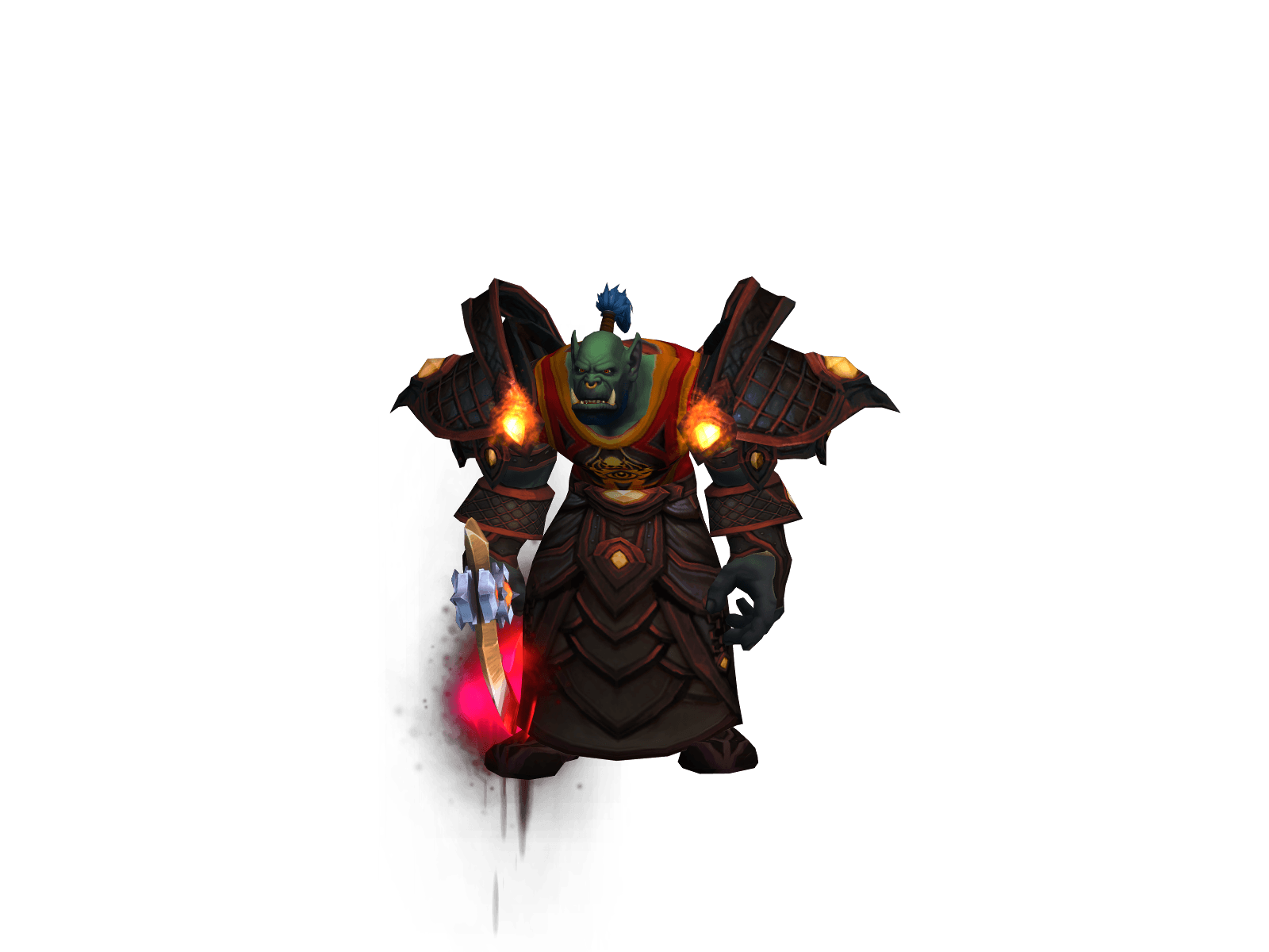 Unsaintly's character render