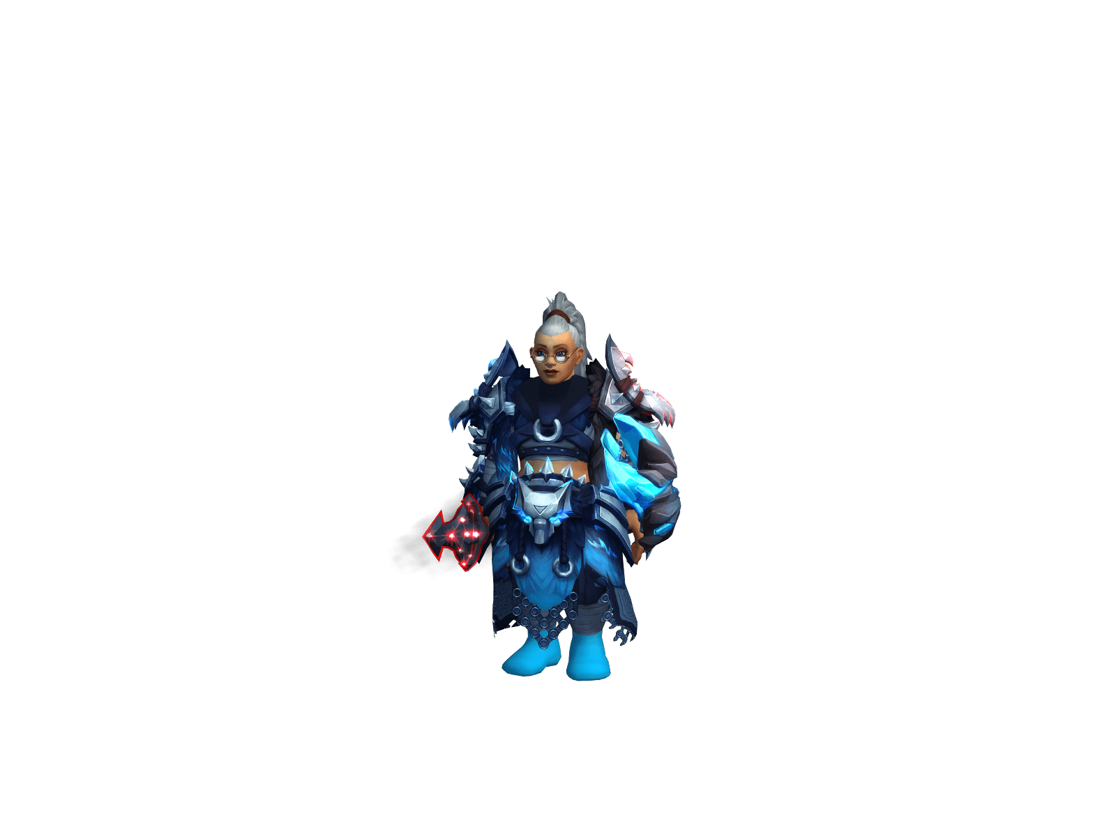 Shocky's character render