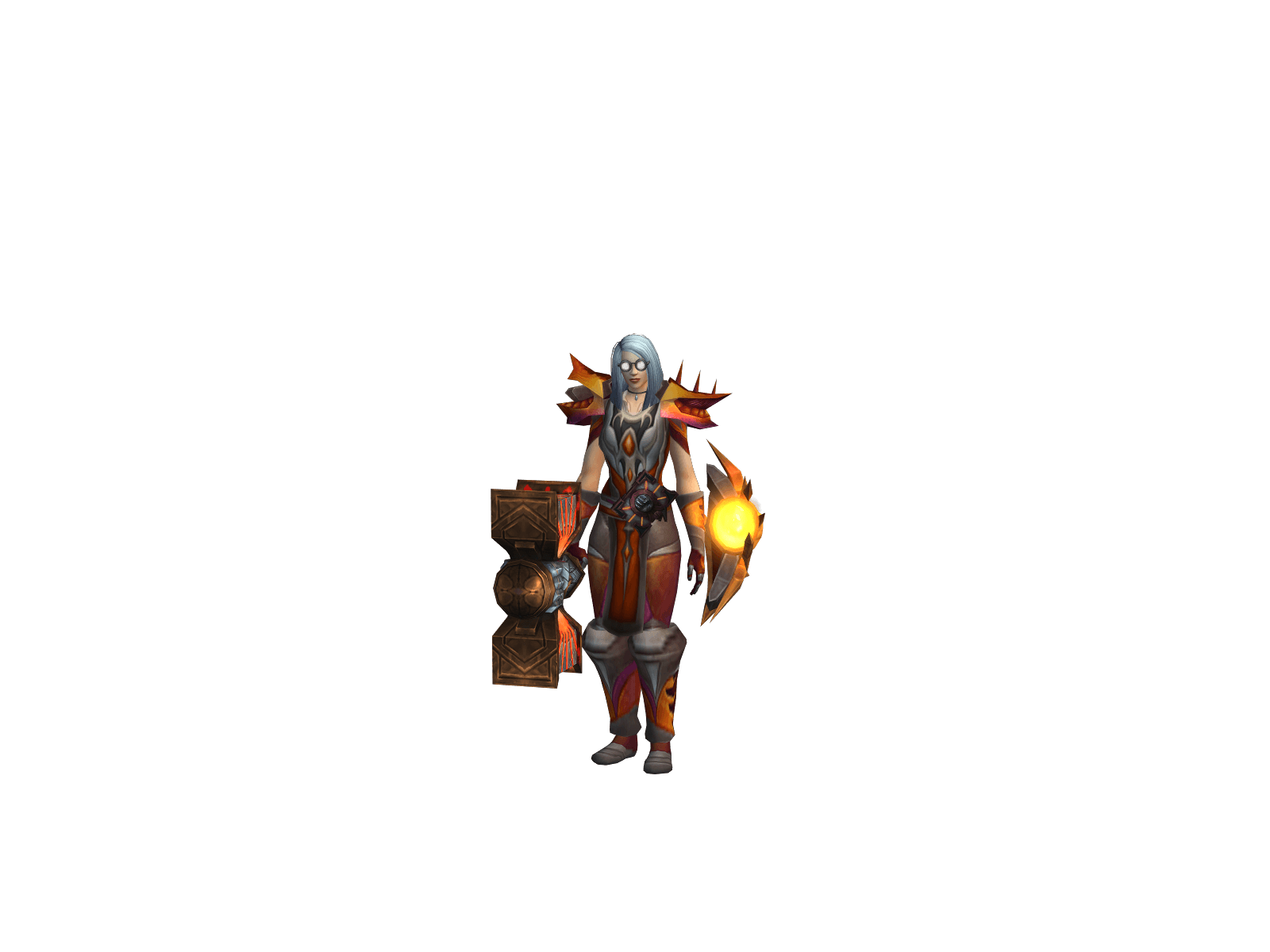 Kaøri's character render