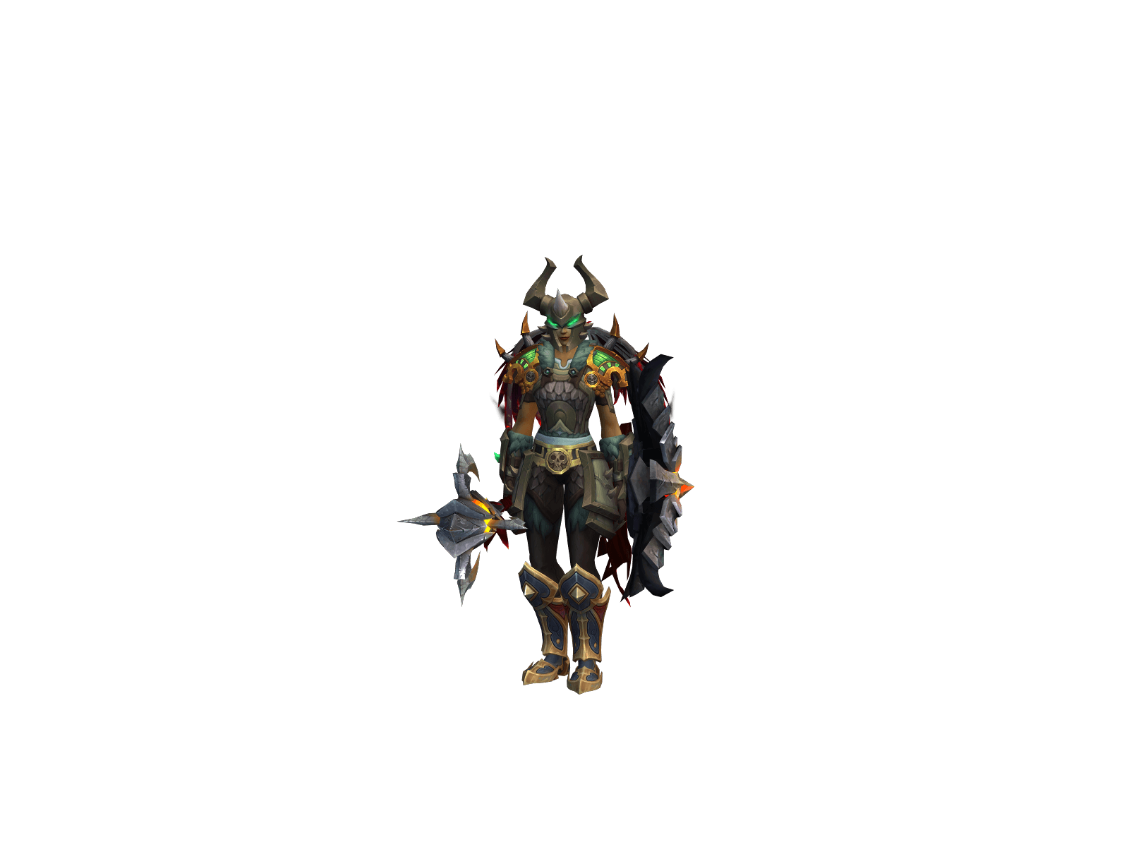 Commandur's character render