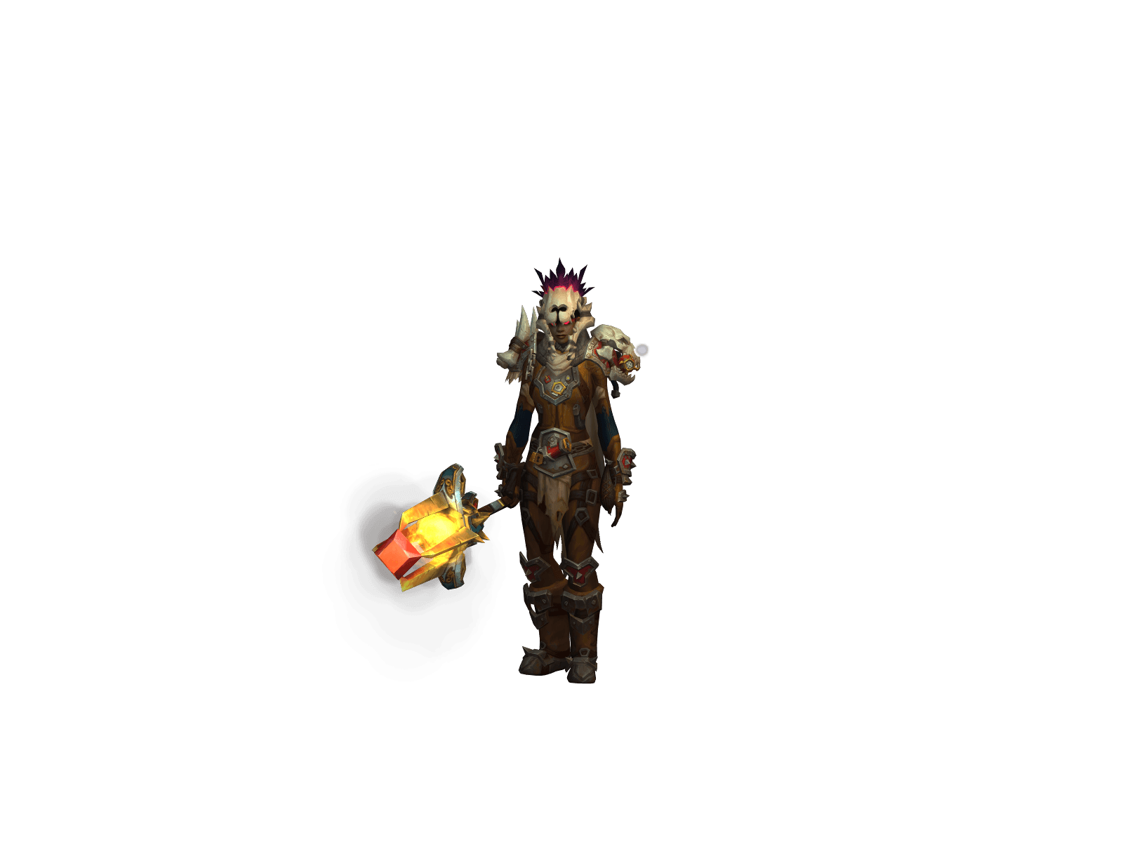 Character render of the top-ranked player