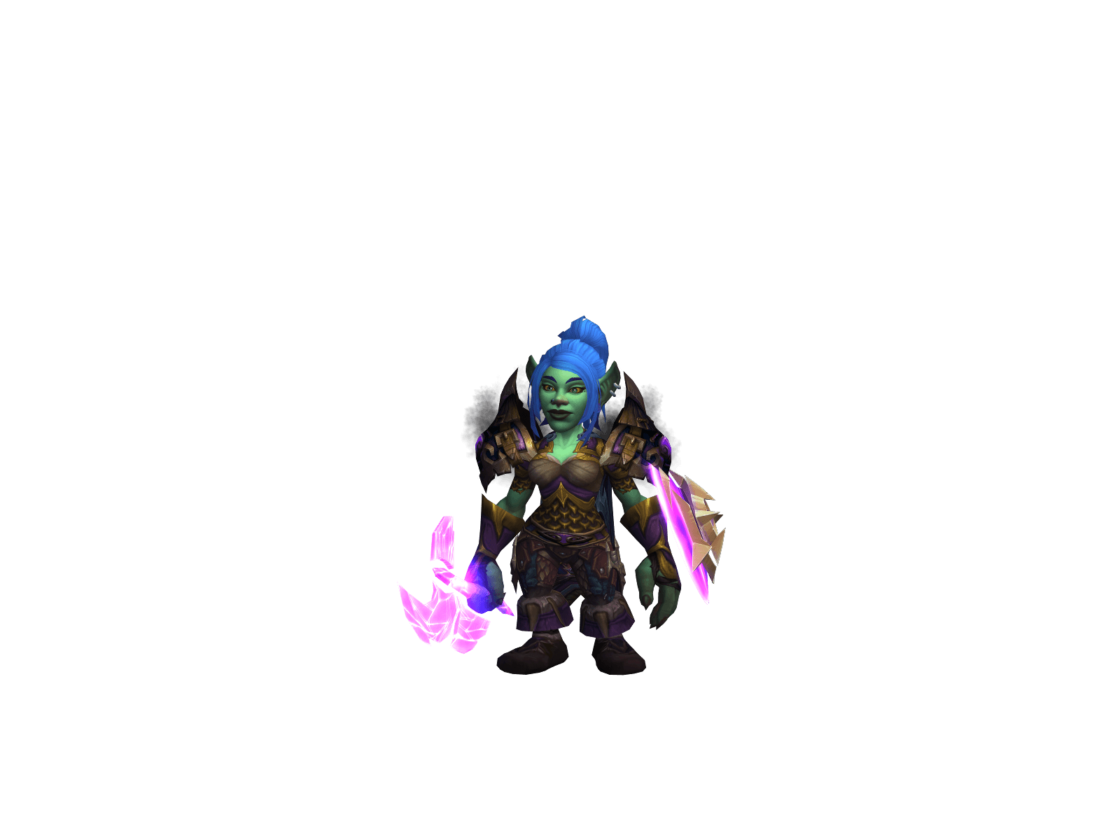 Asaaurora's character render