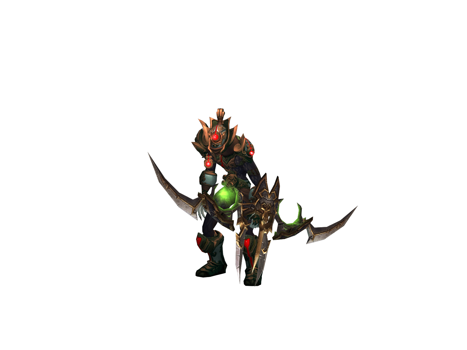 Character render of the top-ranked player