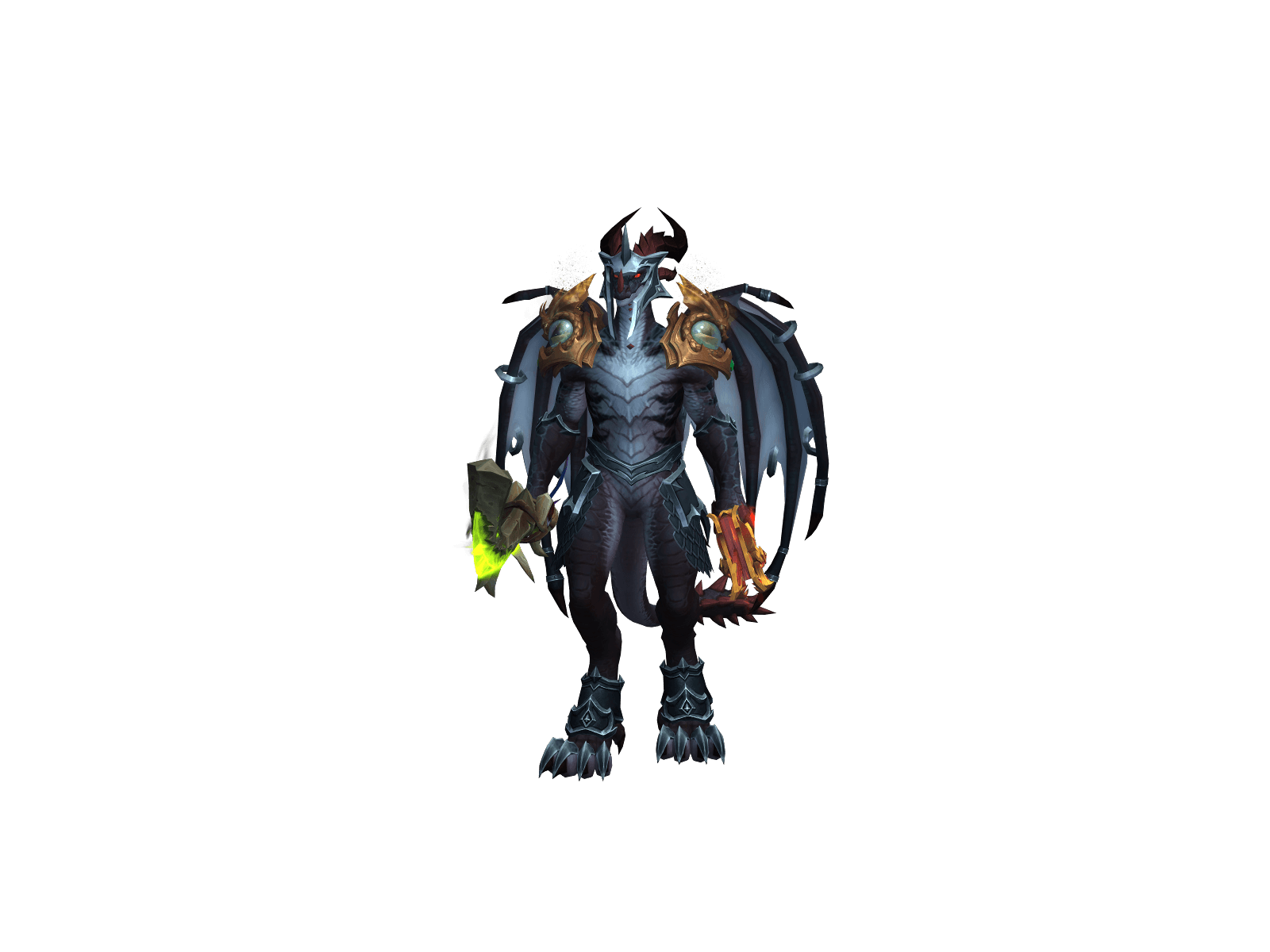 Dracman's character render