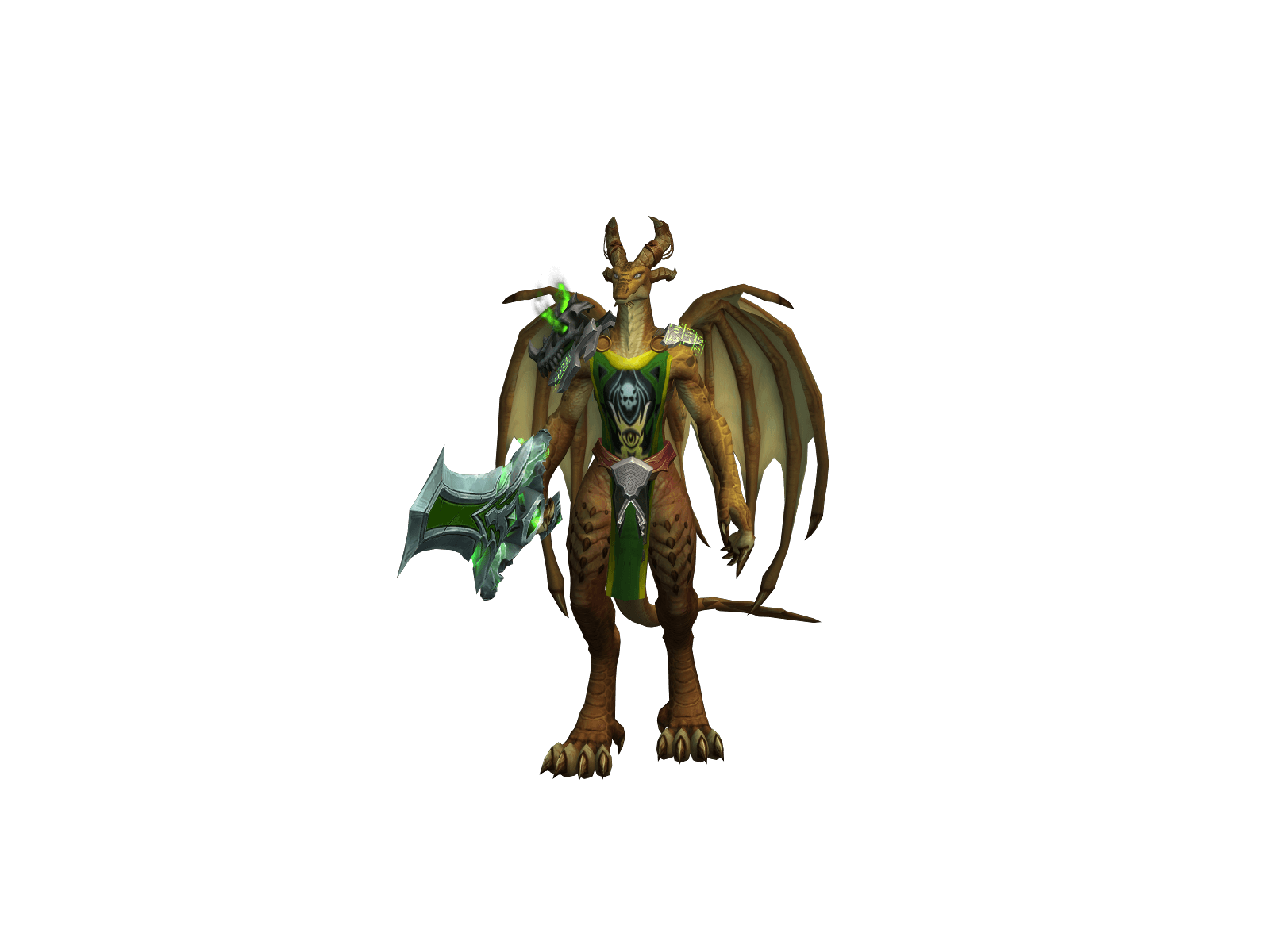 Wyrovoker's character render