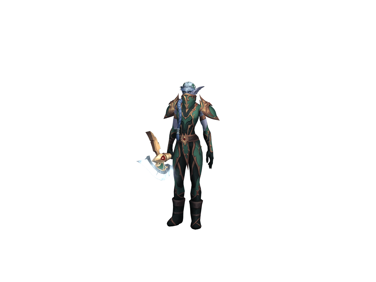 Krutòs's character render