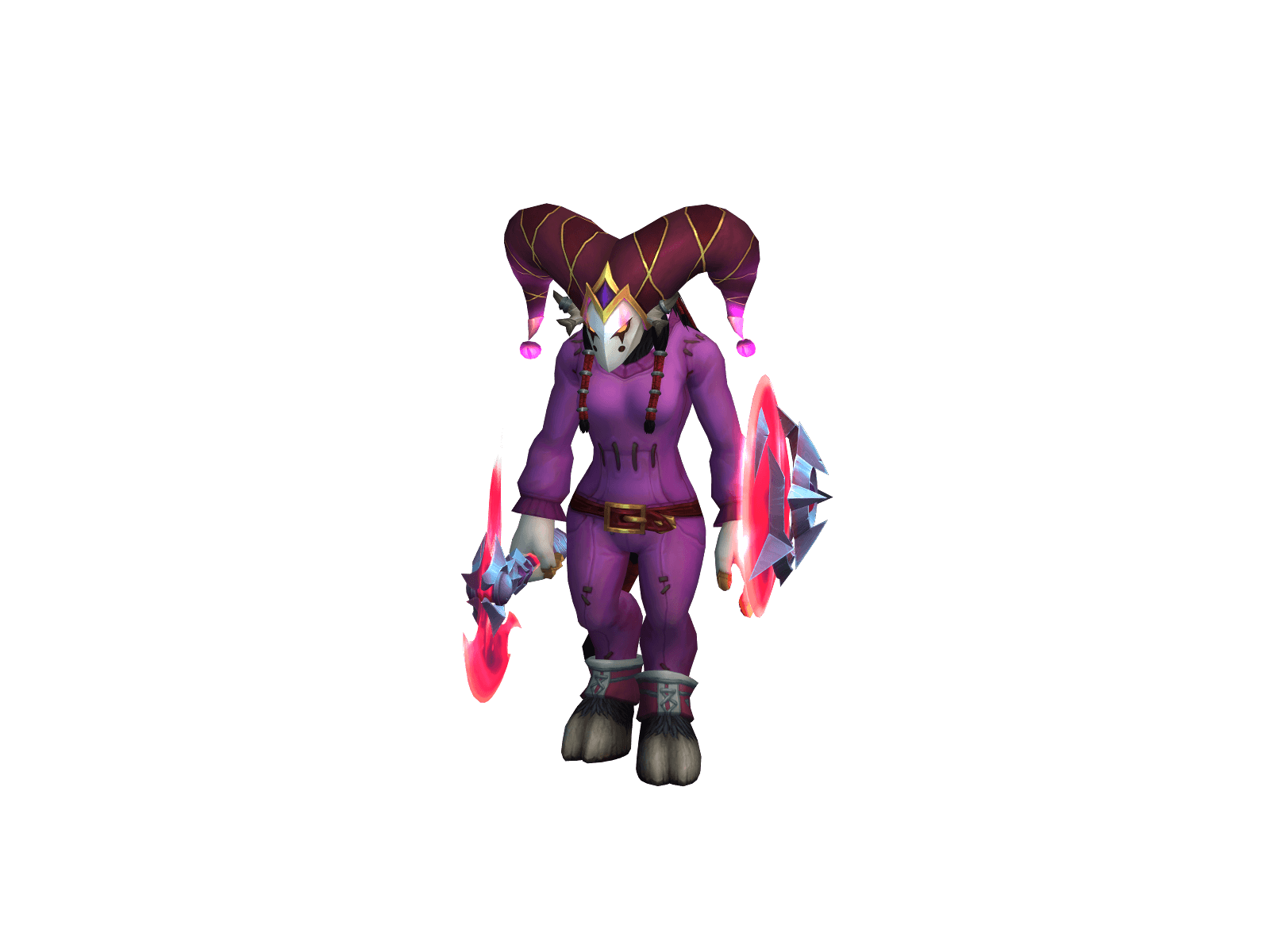 Character render of the top-ranked player